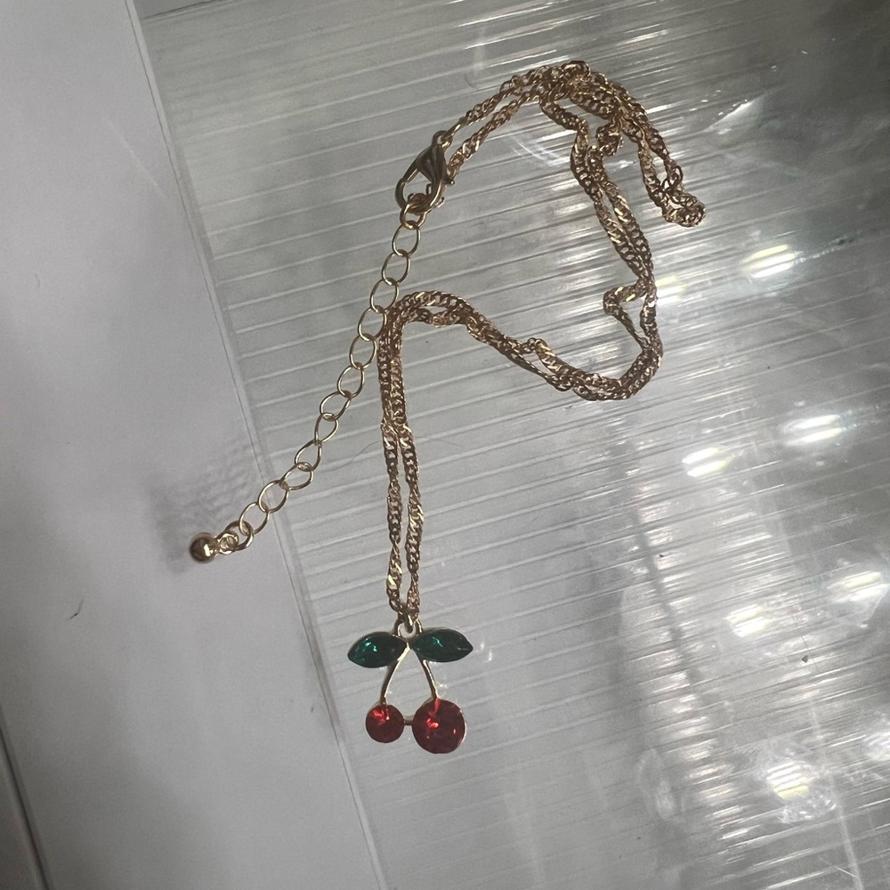 Cherry necklace